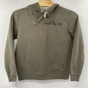 G-Star Raw Cargo Line Men's XXXL Army Green Long Sleeve Fencer Hooded Hoodie